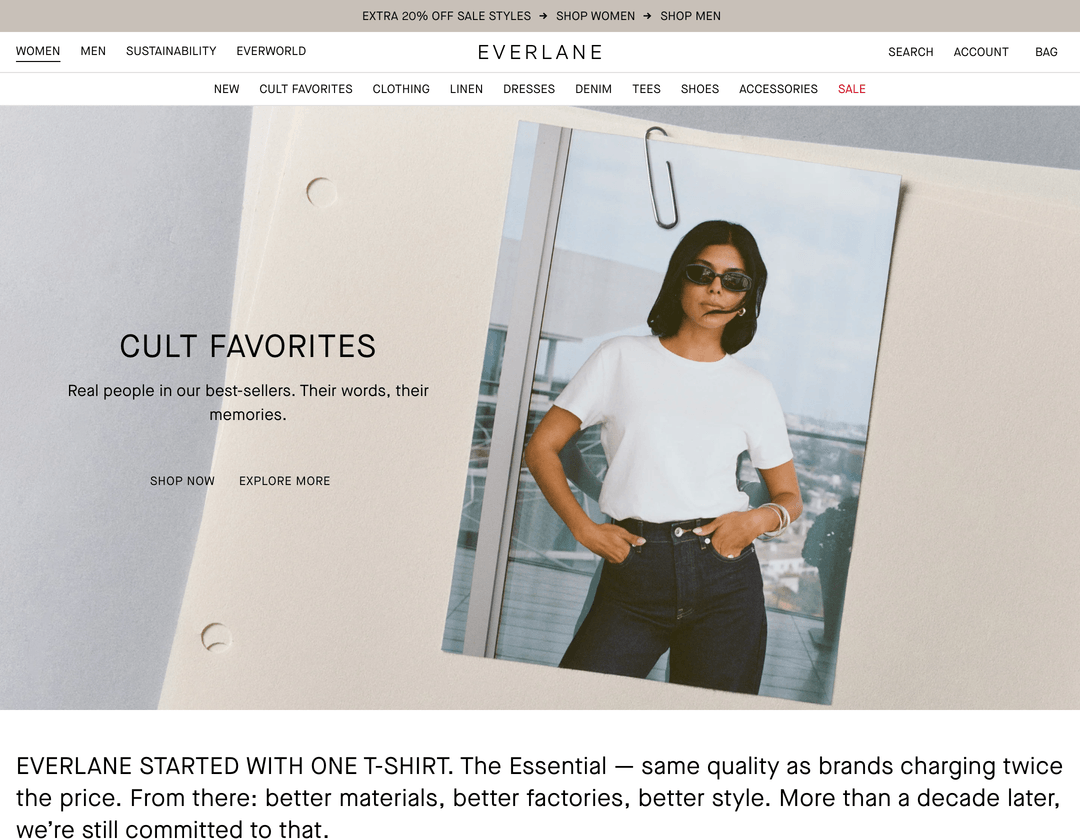 Everlane Runs Online and Retail Customer Feedback as One Program Everlane Runs Online and Retail Customer Feedback as One Program